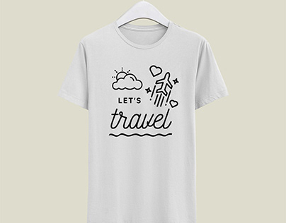 Graphic T-shirts for Travel niche