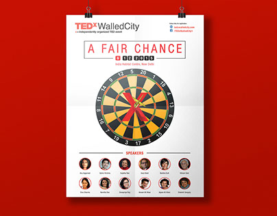 TEDxWalledCity Branding - A Fair Chance