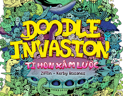 Doodle Invasion | Cover book (Vietnam ver)