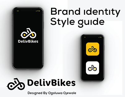 DelivBikes - Logo Identity Branding Style Guide