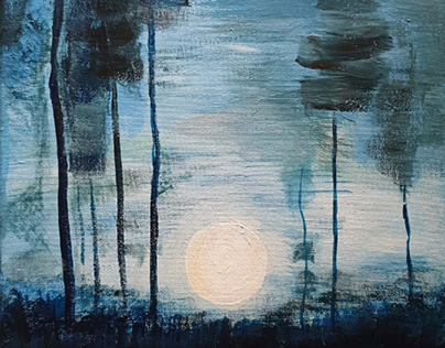 impressionism remix - Evening Landscape
