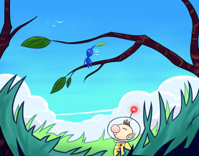 Pikmin on a Branch