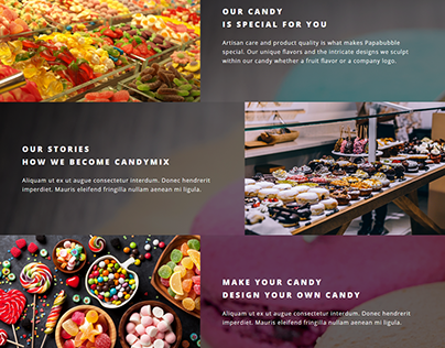 Candy Mix in new style . More advanced with HTML5