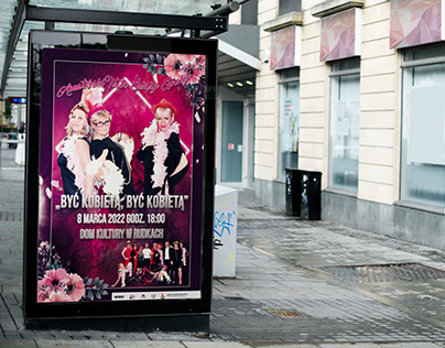 Plakat/Poster - Teatr - "Być kobietą, być kobetą"