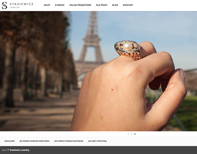Stasiewicz Jewelry - website of the jewelry company