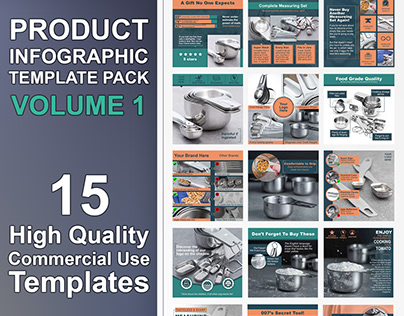 Amazon Product Infographic Template Pack
