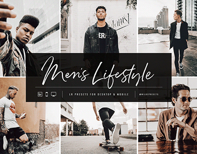 Men's Lifestyle Presets by Wild Presets