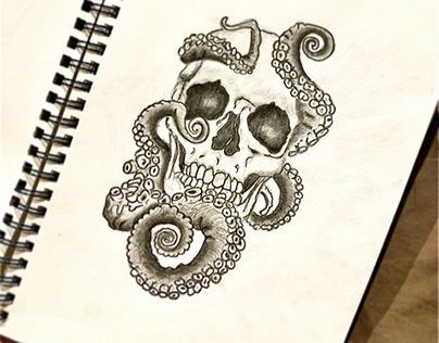 Drawing, tattoo, sketch, pencil, art,