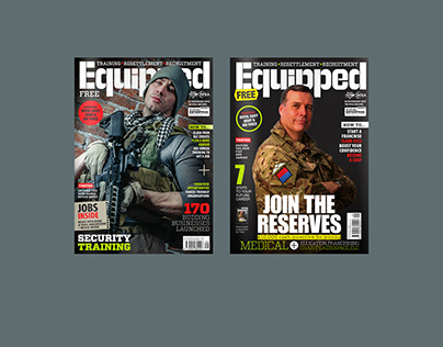 Magazine Design Armed Forces & Veterans