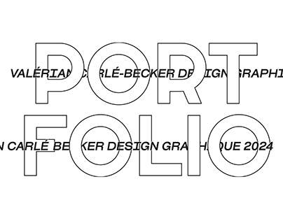 Portfolio 2024 / Valérian Carlé