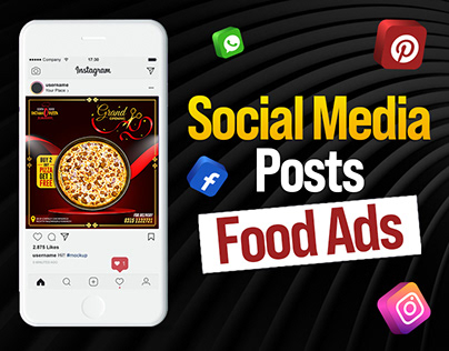 Social Media Posts - Food Ads