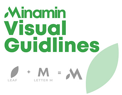 MINAMIN visual Guidelines and stationery designs