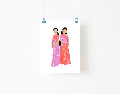 Affiche - Padma & Parvati Patil