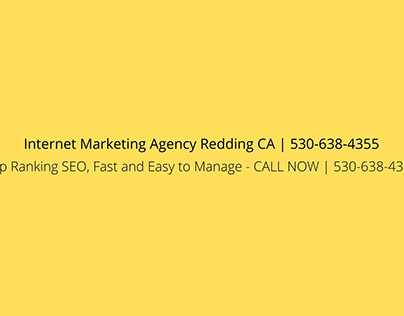 Internet Marketing Agency Redding CA
