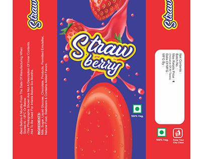 Popsicle/Ice Candy Pouch Packaging Designs