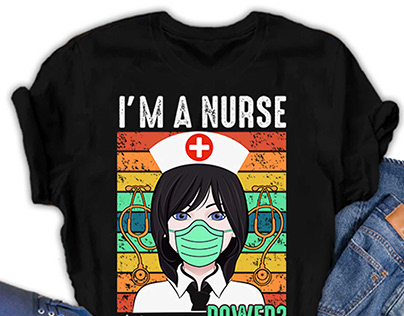 Nurse Tshirt design
