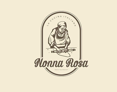 Logo Concept for Nonna Rosa
