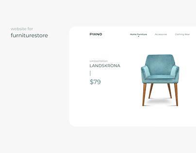 Website for Furniture store