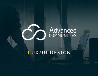 Advanced communities UX/UI website design