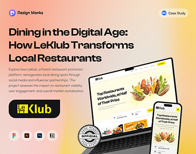 Restaurant Management Web App Redesign | Le Klub