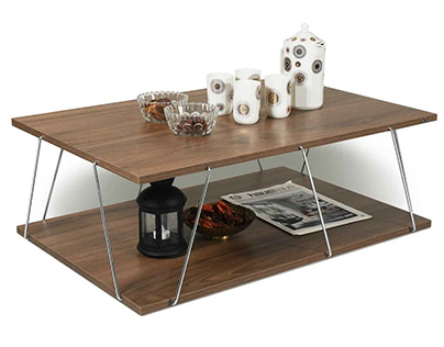 Tar Coffee Table Easy to Assemble Rectangular