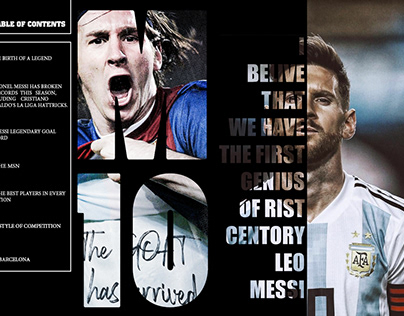 Project thumbnail - Tạp chí Messi