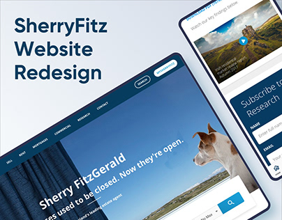 Redesign website SherryFitz