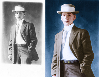 Colorization and Restoration with Adobe Photoshop