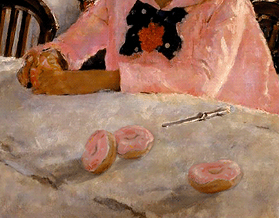 GIRL WITH DONUTS