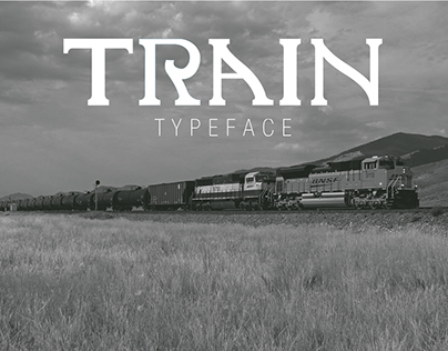 TRAIN - Typeface