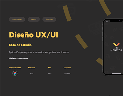 Diseño UX-UI App para organizar finanzas