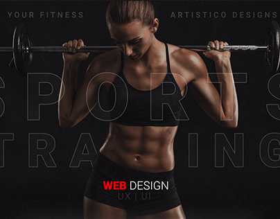 Sports Training / Gym Web Design