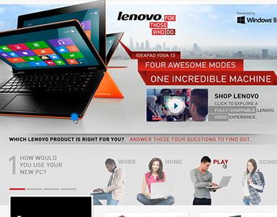 Concept Design - Lenovo brand shop