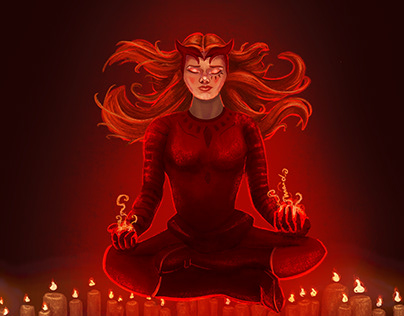 wanda maximoff fanart