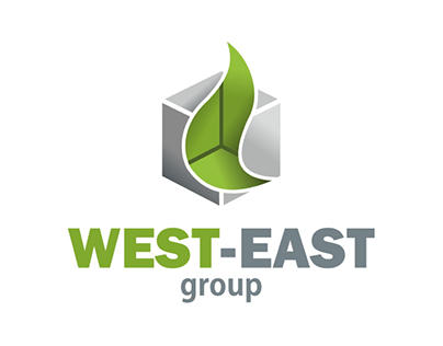 logo for west-east group managing agricultural company