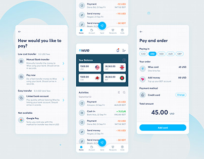 Wise App Redesign Concept