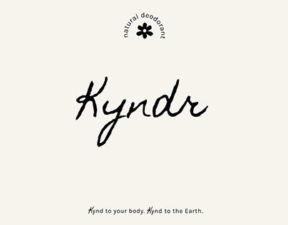 Kyndr WIP | branding, packaging