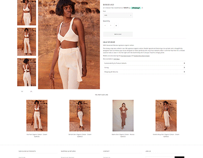 Icon Theme Savannah Morrow The Label - Product Page