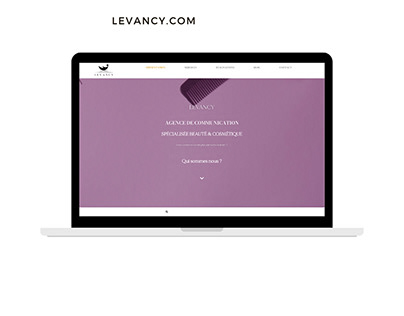 Site web de l'Agence Levancy