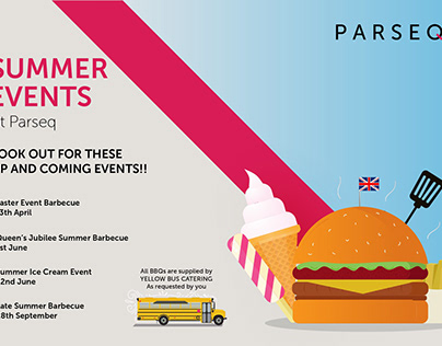 Summer events Poster