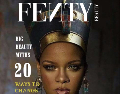 fenty beauty magazine ad