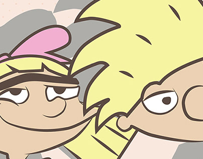 Nickelodeon fanart: Hey Arnold! Rugrats, Angry beaver.