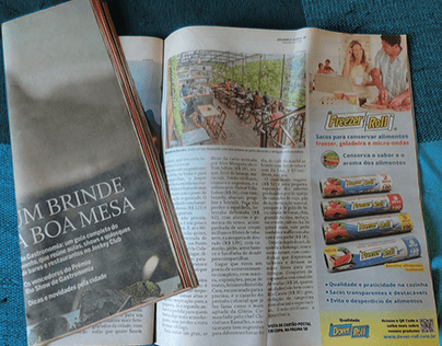 Anúncio Dover-Roll na revista Rio Gastronomia (O Globo)