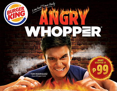 Burger King "ANGRY WHOPPER"