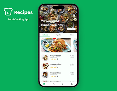 RECIPES - Food Cooking App