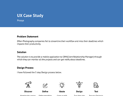 UX Case Study Presentation