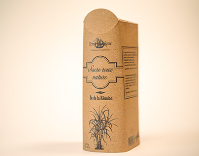 Brown sugar packaging for Exotique
