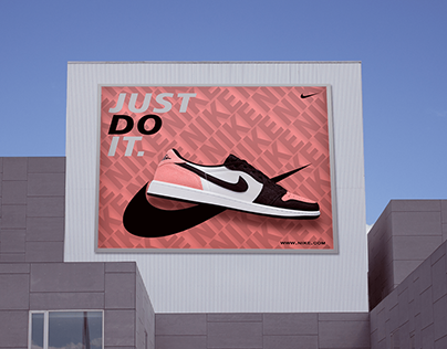 NIKE SHOES 1 LOW POSTER DESIGN.