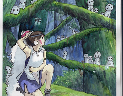 Ghibli Illustrations
