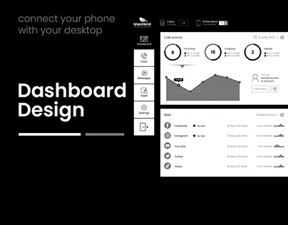 Black Bird - Dashboard Design